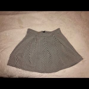 Checkered skirt